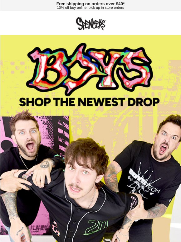 💥 NEW The Boys merch