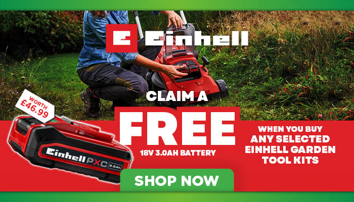 Claim Your FREE Einhell Gift