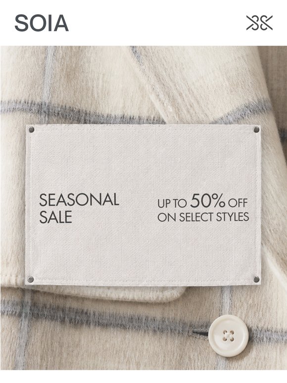 The Sale Starts Now
