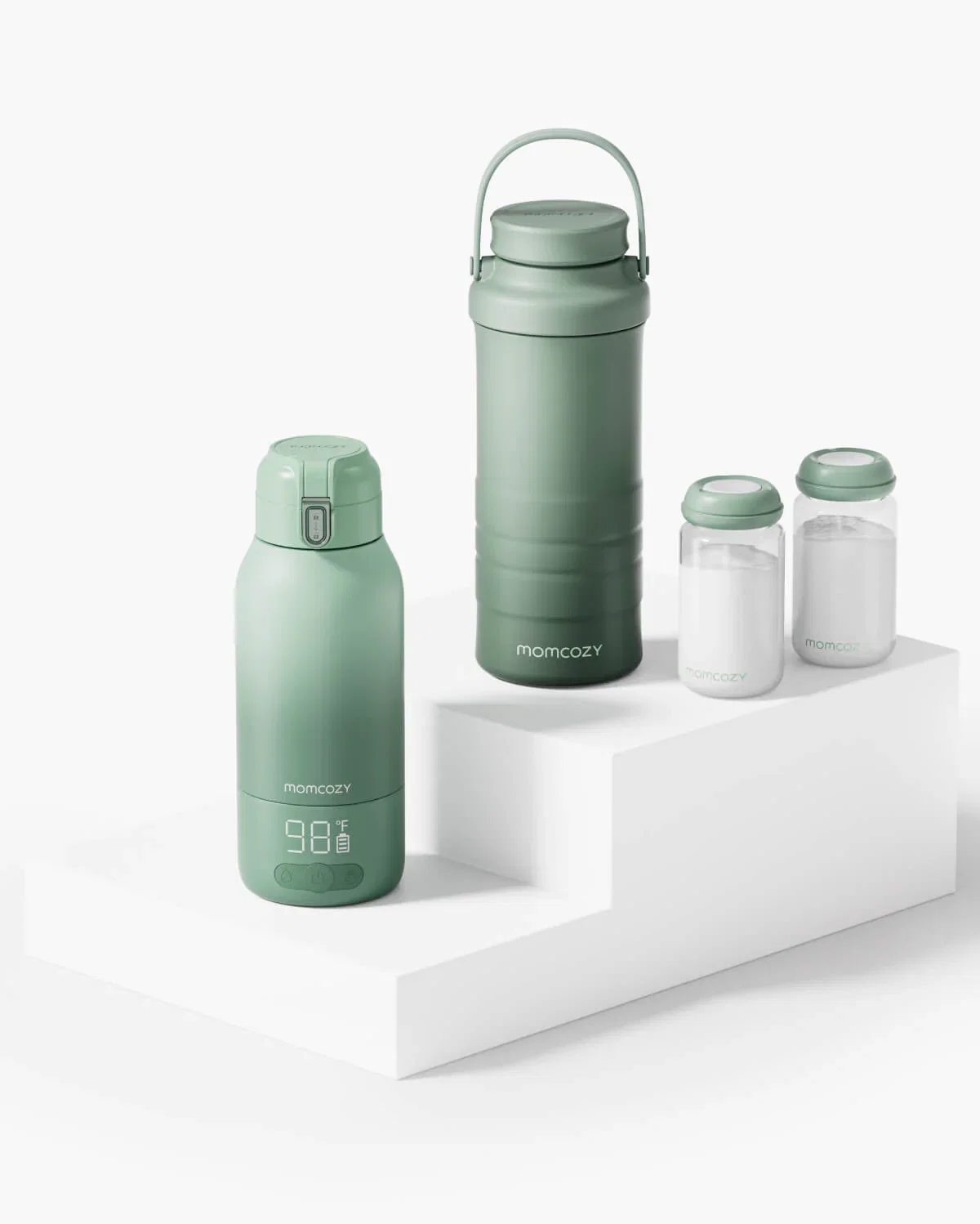 Image of On-the-Go Bundle: Portable Baby Bottle Warmer + 22oz Baby Bottle Cooler