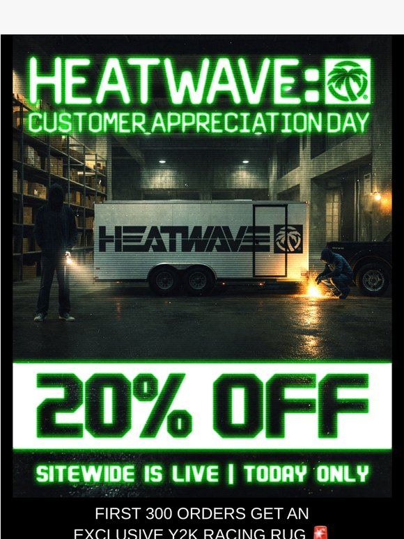 Customer Appreciation Day is Live — Save 20% on EVERYTHING