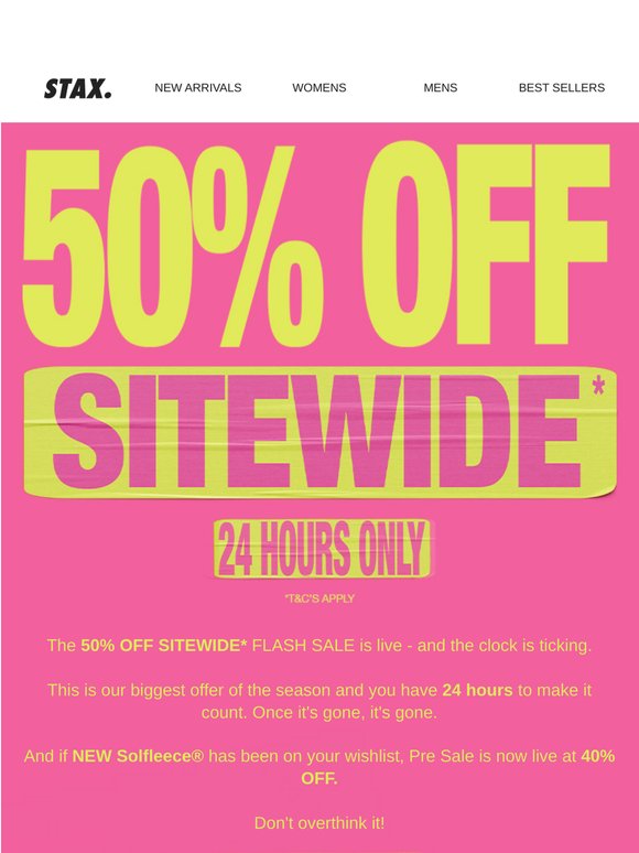🚨 50% OFF SITEWIDE*🚨