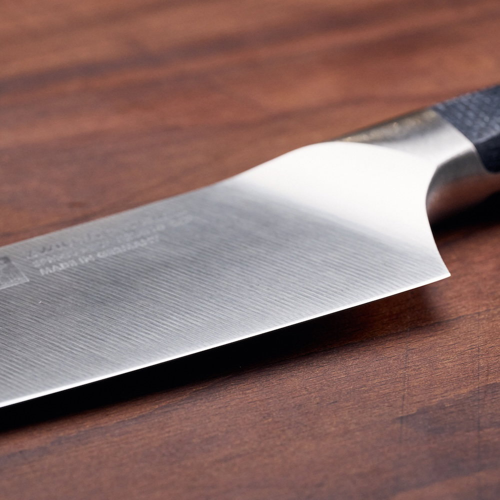A curved bolster for safety and precision.