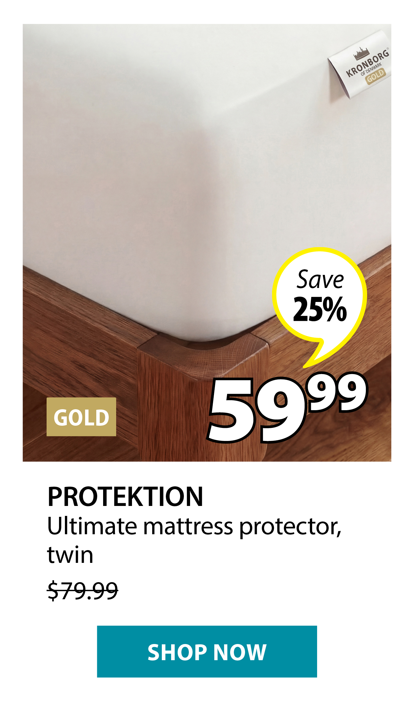PROTEKTION Ultimate mattress protector | Save 25%