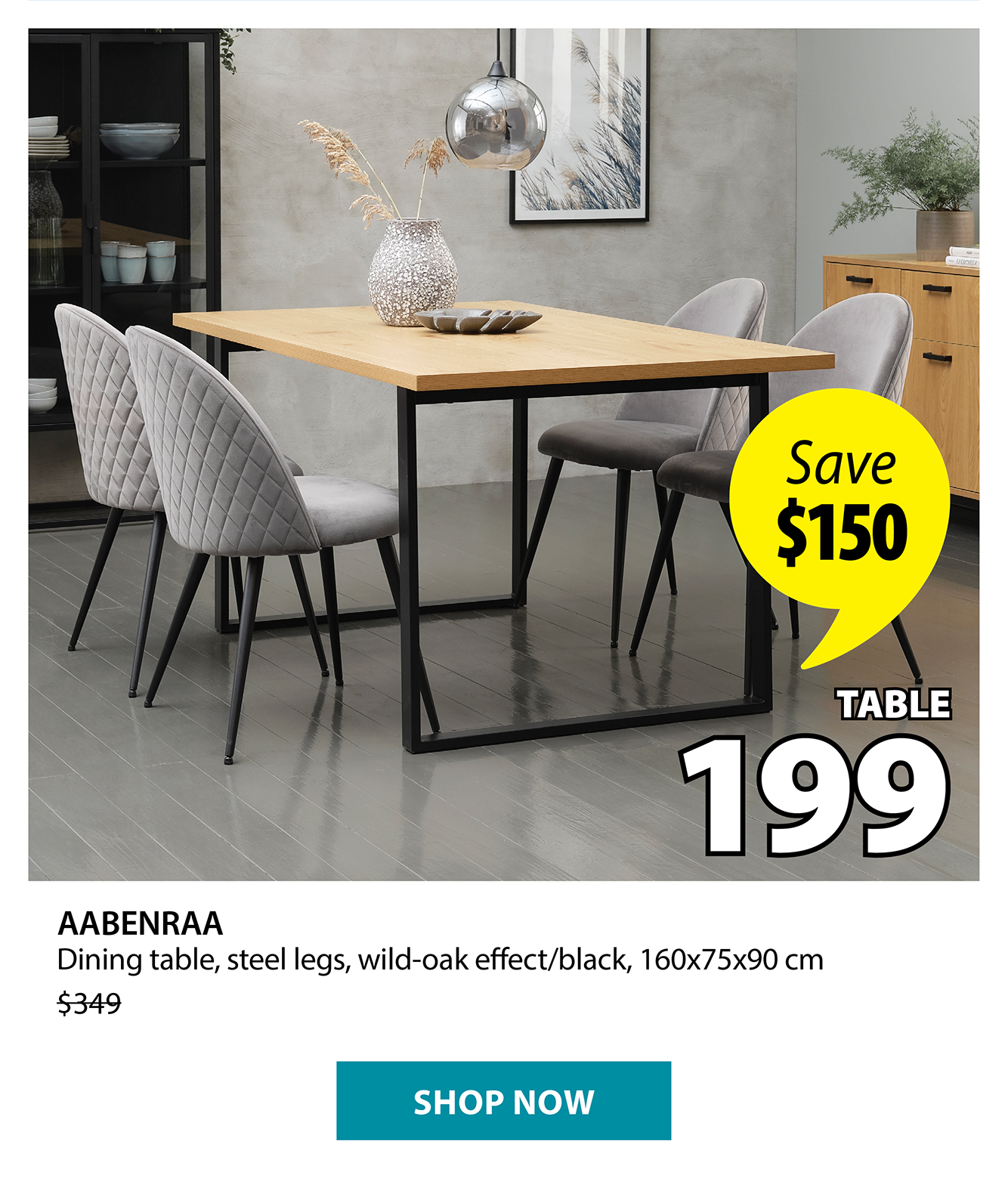 AABENRAA Dining table | Save $150