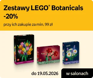 Zestawy LEGO® Botanicals -20% przy ich zakupie za min. 99 zł