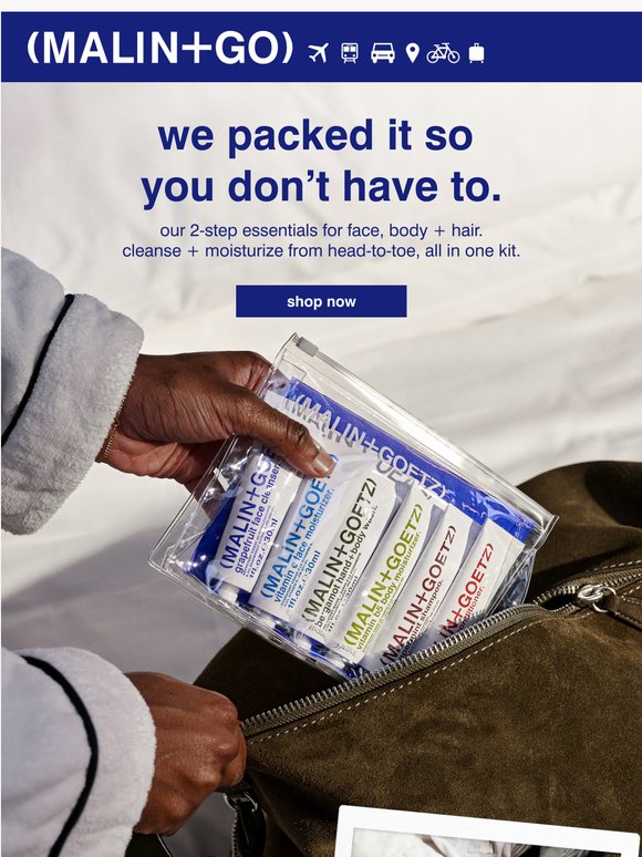 pack less, do more.