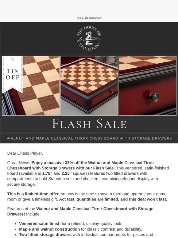 Flash Sale: Enjoy Massive Savings