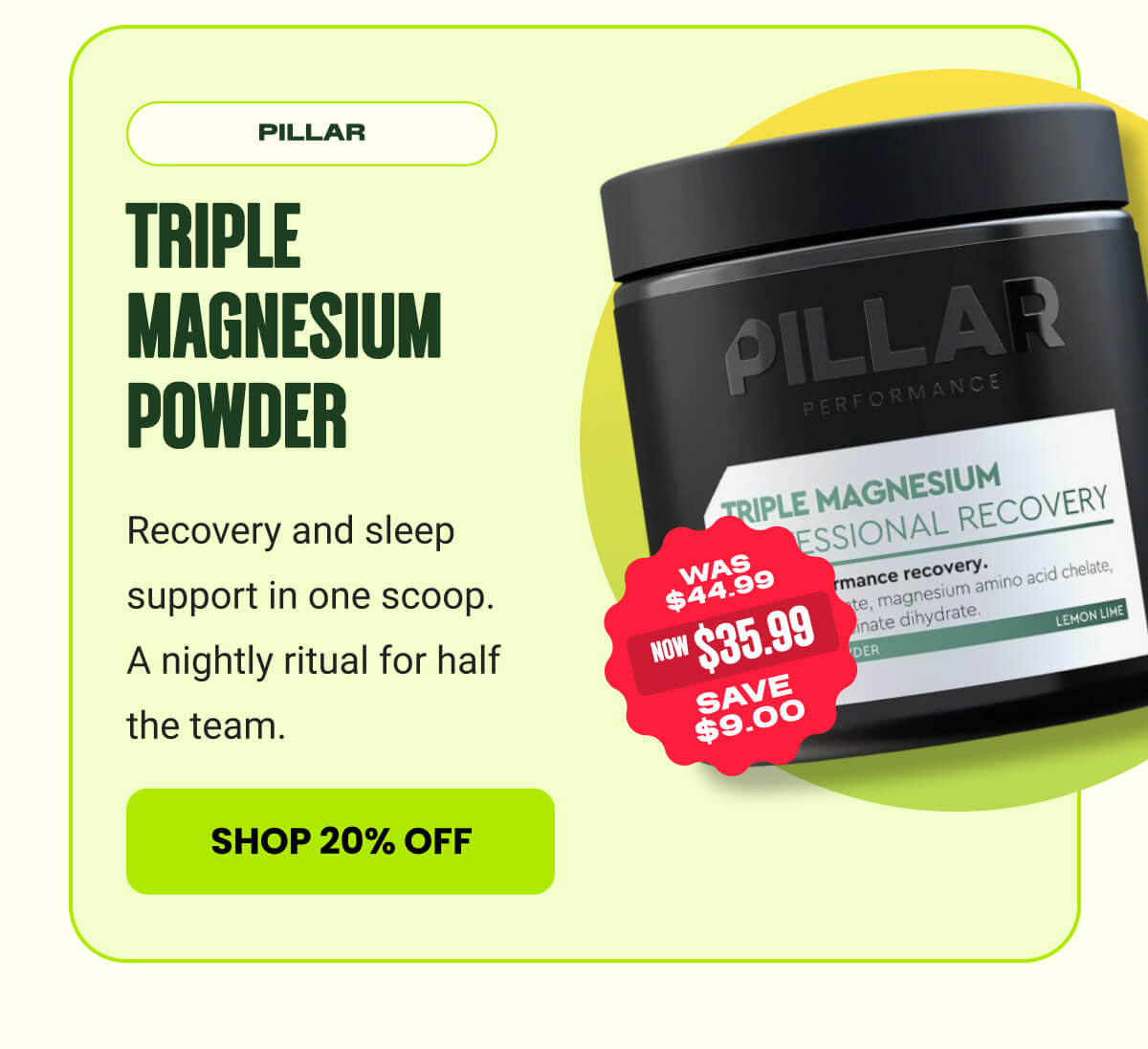 TRIPLE Magnesium Powder