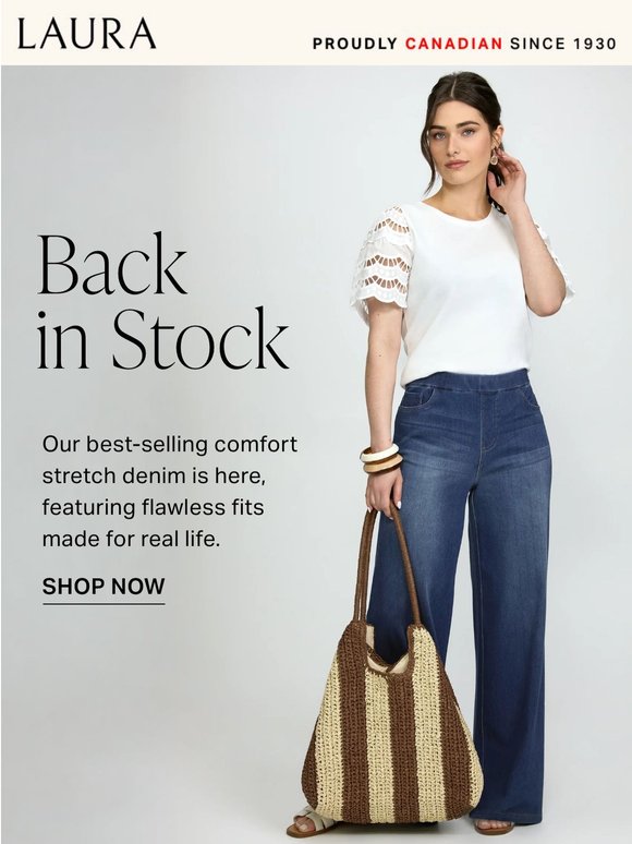 Your favourite jeans are back