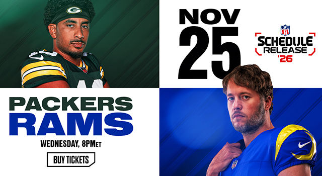 Rams to host Packers in inaugural Thanksgiving Eve game on Netflix