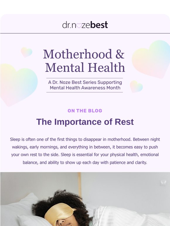 Motherhood & Mental Health Series: Sleep & Recovery