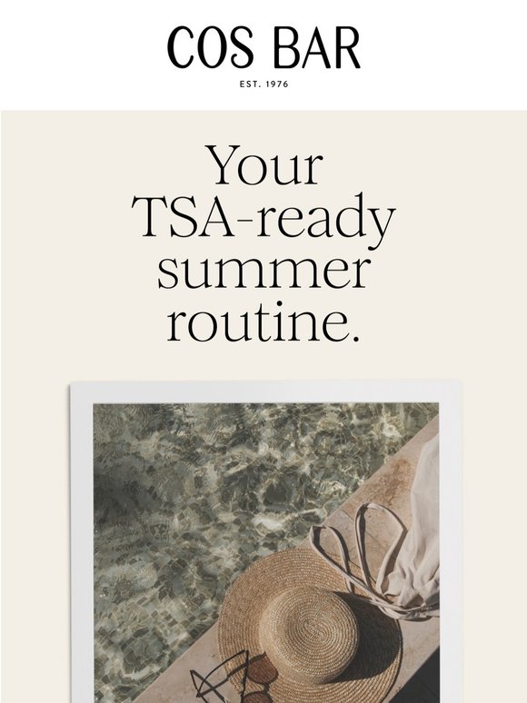 Your summer essentials, on us