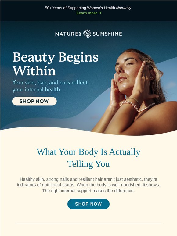 Your Skin, Hair, and Nails Are Telling You Something