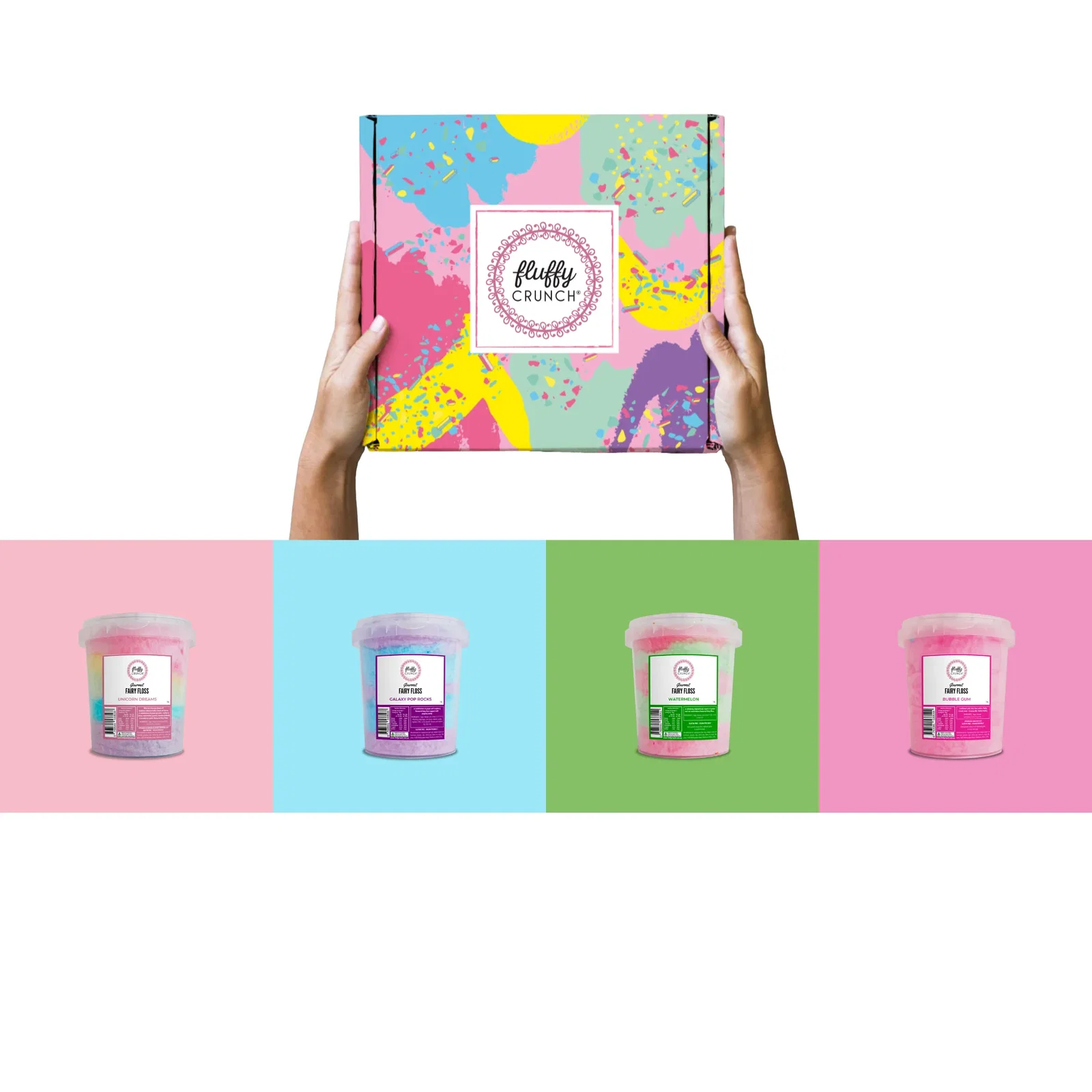 Image of Build a Box - 4 Fairy Floss Tubs