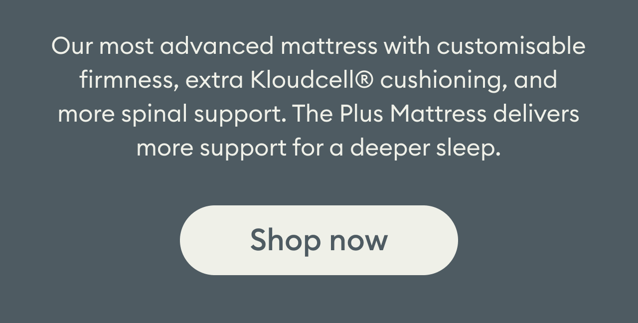 Koala Plus Mattress: Our most advanced support for back pain with customizable firmness and a 120-day trial.