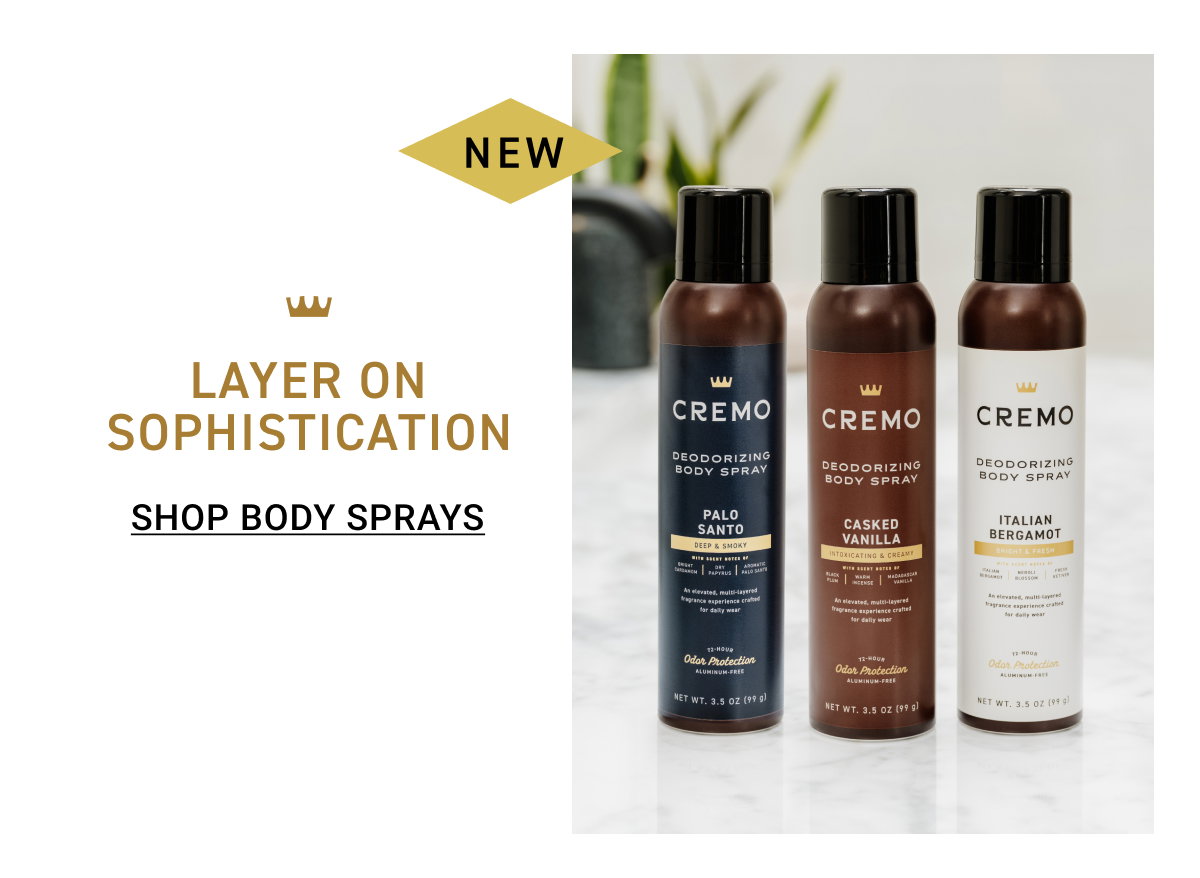 Layer on sophistication – Shop Body Sprays