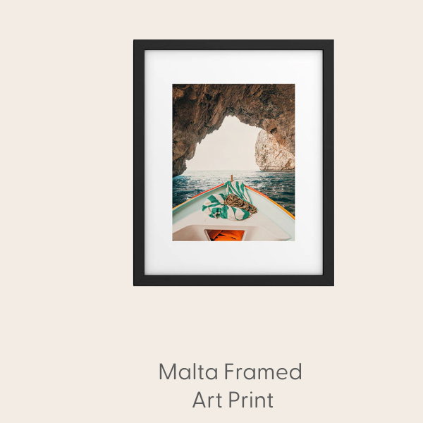Malta Framed Art Print