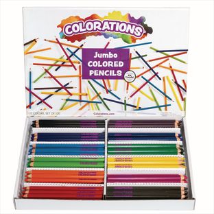 Image of Colorations® Jumbo Size Colored Pencils Value Pack - Set of 120