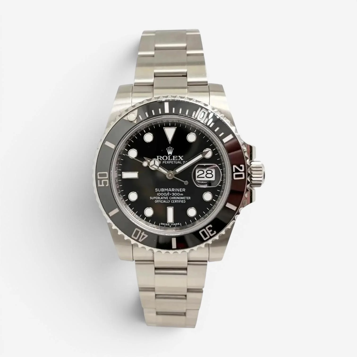 Image of Rolex Submariner Stainless Steel Automatic Men's Watch