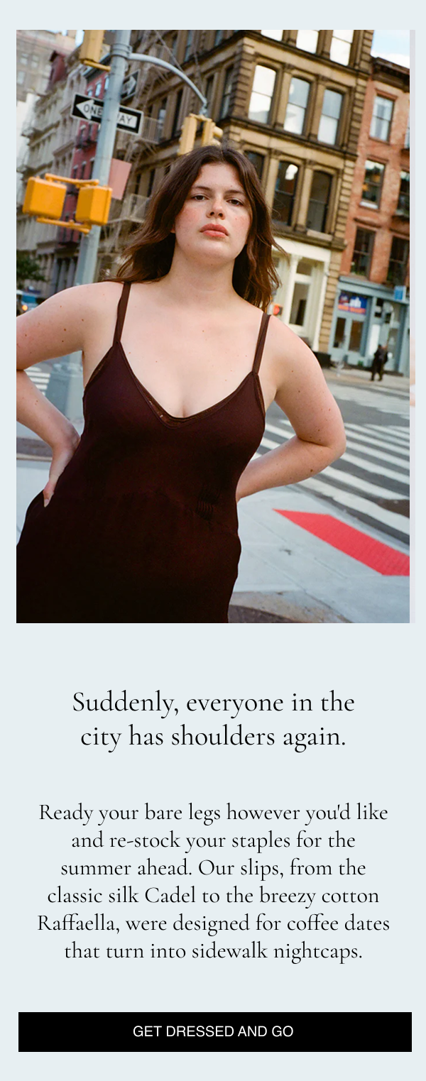 The Araks silk slip edit