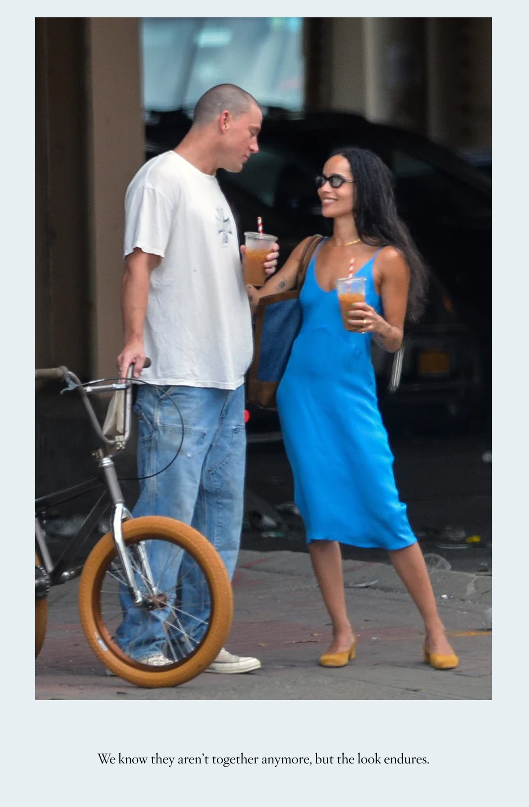 Zoe kravitz in the araks cadel slip