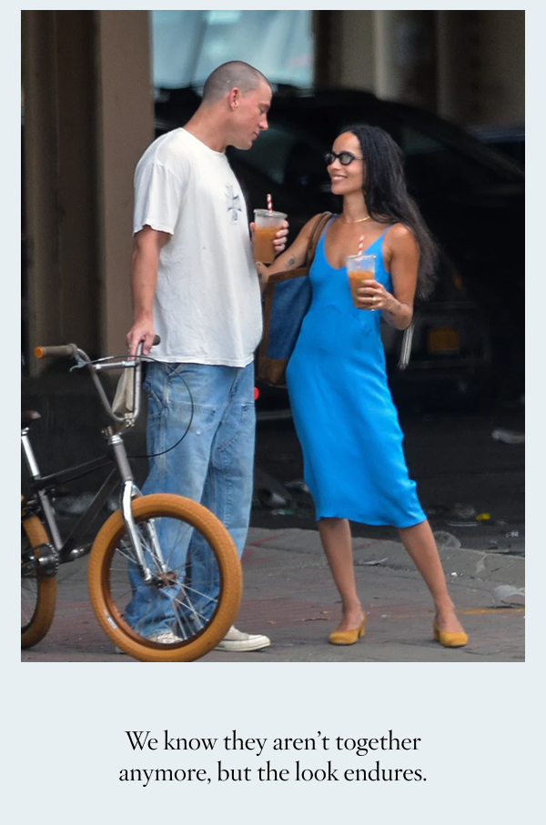 Zoe Kravitz in the Araks cadel slip