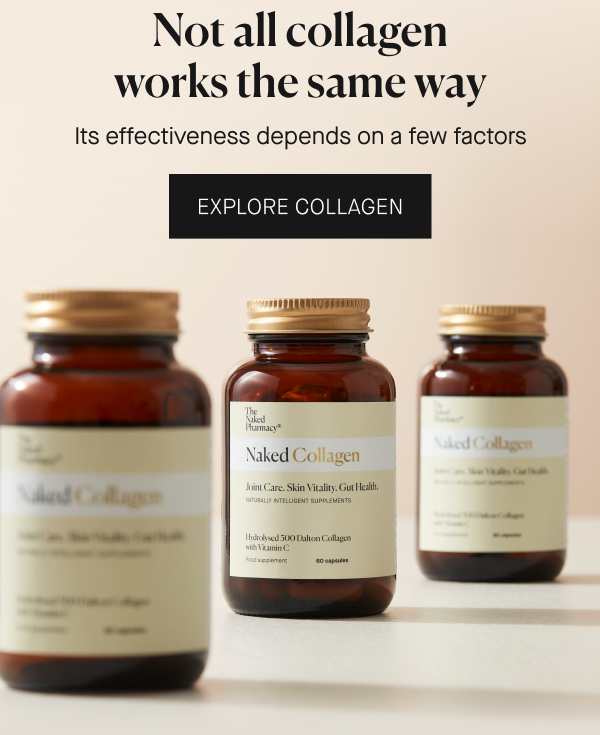 Naked Collagen supplement designed for absorption and daily support