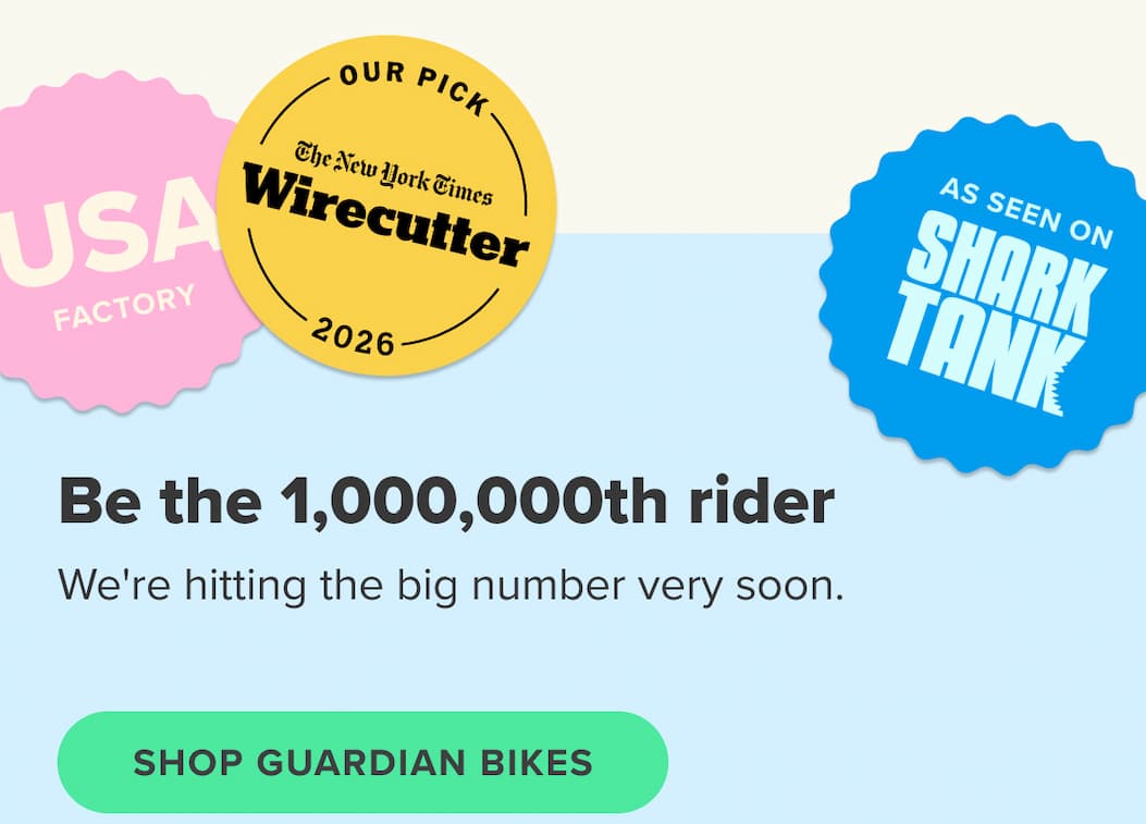 Be the 1,000,000th rider