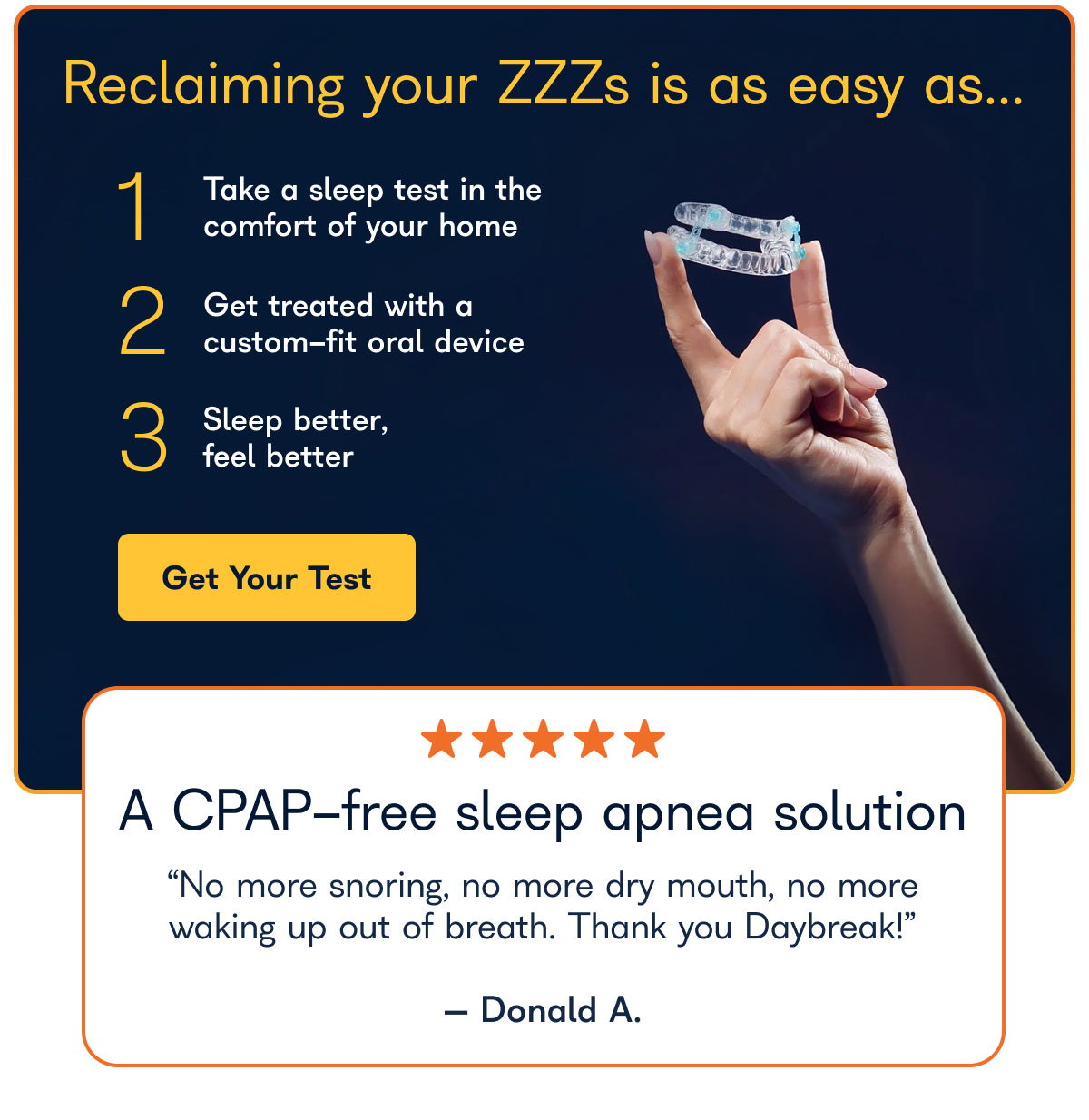 Reclaiming your ZZZs is as easy as...