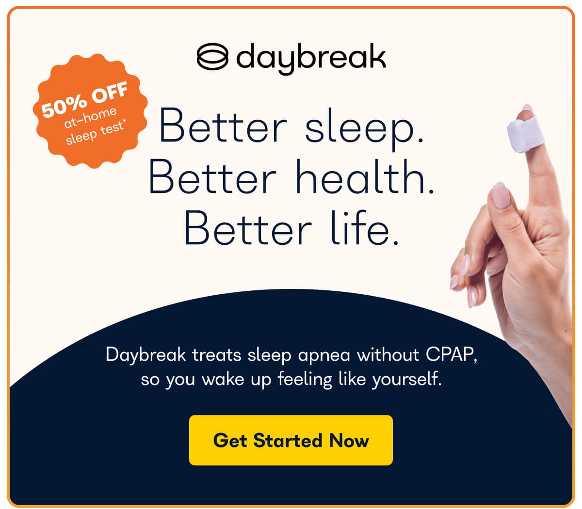 Better sleep. Better health. Better life.