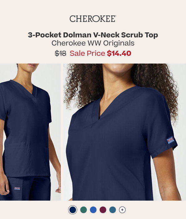 Cherokee 3-Pocket Dolman Top | $14.40