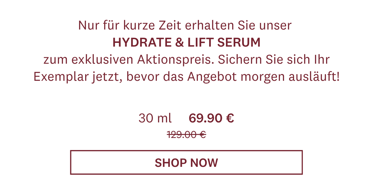 Hydrate & Lift Serum