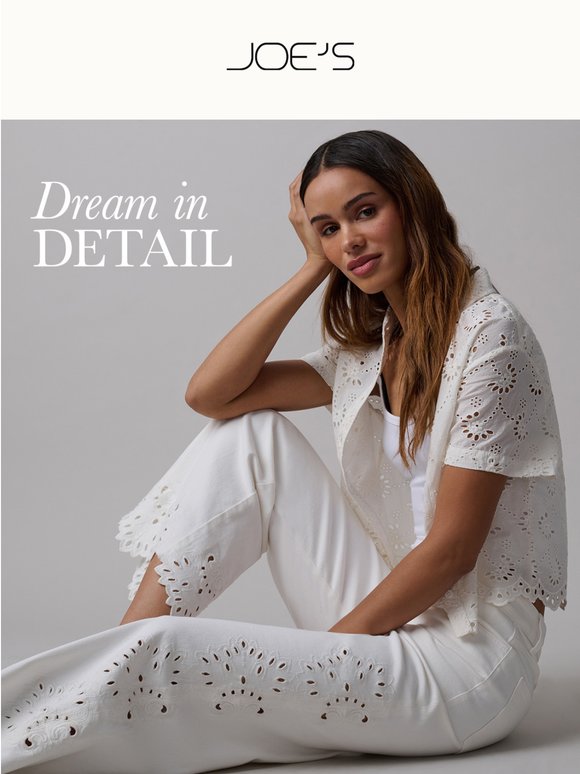 The Embroidered Eyelet Edit