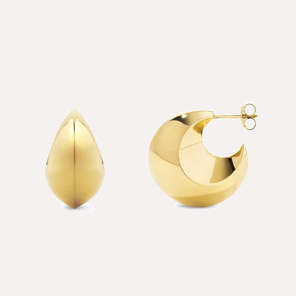 Iceni Warrior Puffy Hoops
