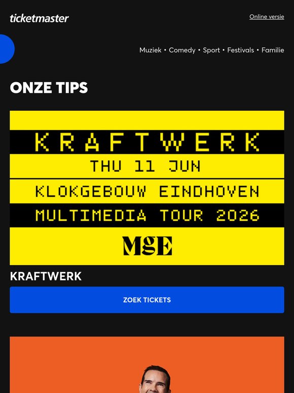 Daniel Caesar, KATSEYE, Tove Lo en meer