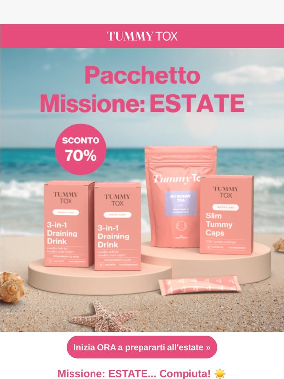 Non farti trovare impreparata.