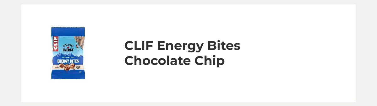 CLIF Energy Bites Chocolate Chip