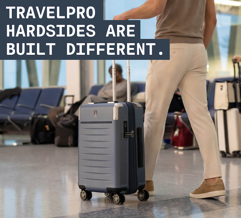 TRAVELPRO HARDSIDES ARE BUILT DIFFERENT.