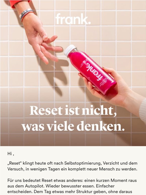 Reset ist nicht, was viele denken.
