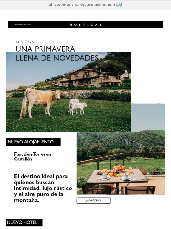 Una primavera llena de novedades