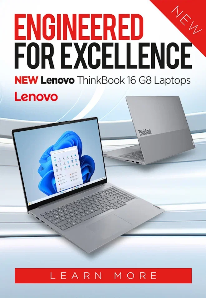 NEW Lenovo ThinkBook 16 G8 Laptops