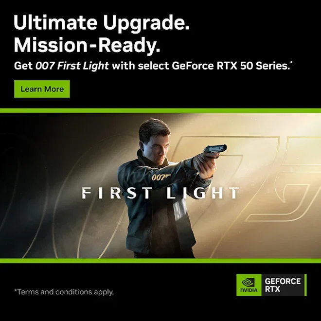 BONUS NVIDIA 007 First Light Promo