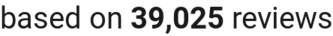 number of reviews