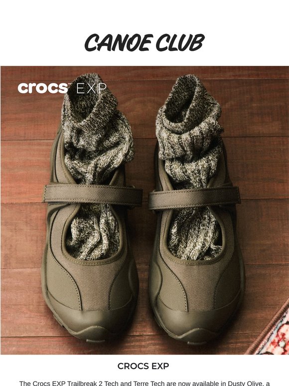 Crocs EXP Terre Tech & Trailbreak 2 Tech
