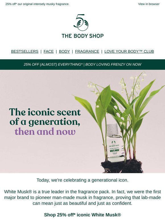 (Re)Discover the confidence of White Musk 💜