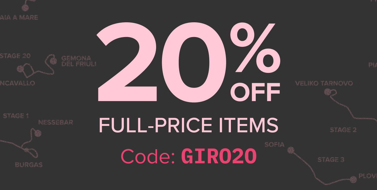 20% off full-price items. Use code GIRO20. Ends Thursday, 5/14. Shop Now!