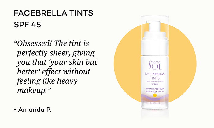 FACEBRELLA TINTS SPF 45