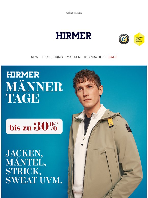 FLASH SALE | Bis zu -30% auf Strick, Sweats, Jacken & Mäntel