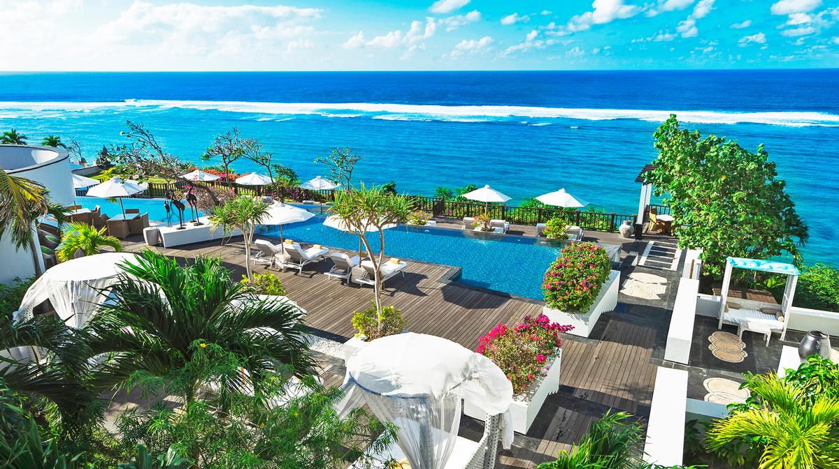 Nusa Dua Clifftop Pool Villas with All Meals, Nightly Cocktails & Massages